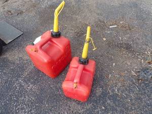 lot 84 image: Pair of Gas Cans