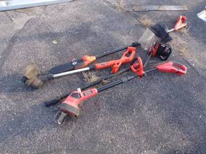 lot 97 image: Cordless Outdoor Tools