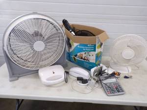 lot 109 image: 3 Fans and More