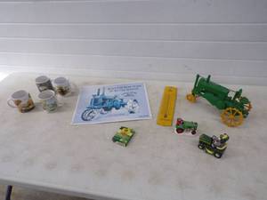 lot 118 image: John Deere Metal Signs and more Lot