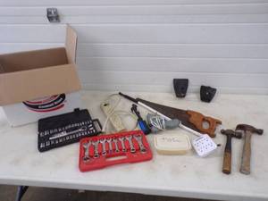 lot 138 image: Socket Set and Tools