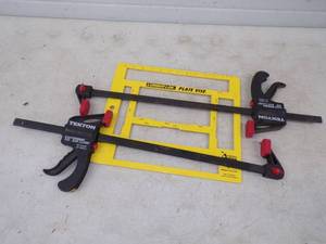 lot 147 image: 18 Clamps and Tool