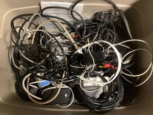 Misc. Cords and Router