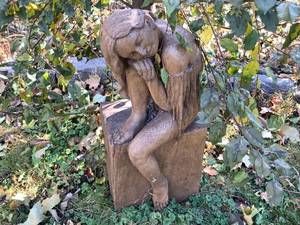 Native Girl Statue