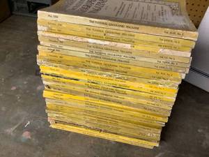 Antique National Geographic Magazines
