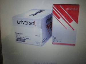 lot 47 image: Universal Office UNV24200 8 12 x ...