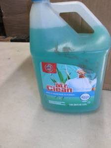 lot 61 image: 3 Gallons Mr Clean Multisurface Cle...