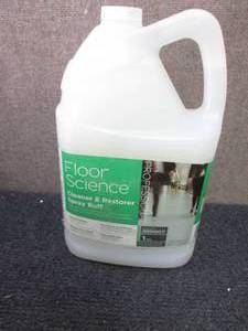 lot 73 image: 3 Gallons Floor Science Cleaner & R...