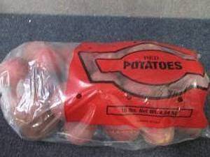 lot 89 image: 10 lb Red Potatoes...
