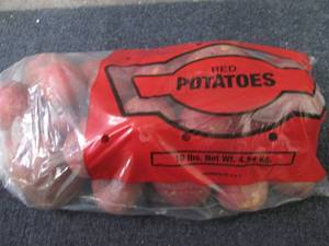 lot 91 image: 10 lb Red Potatoes...