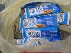 lot 135 image: 12 NutriGrain Blueberry Bars...