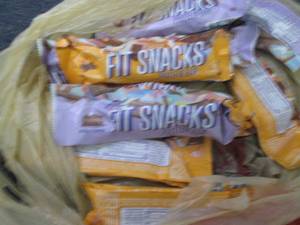 lot 136 image: 12- Fit Snacks Protein Bars...