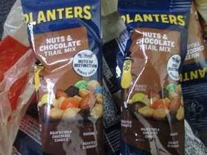 lot 174 image: 12- 1.7 oz Planters Nuts & Chocolat...