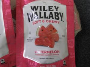 lot 186 image: 6- 7.05 Wiley Wallaby Watermelon Li...