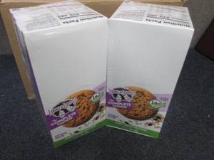 lot 197 image: 2- 12 pks 4 oz Lenny & Larrys Oatm...