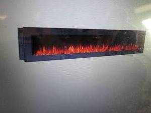 lot 226 image: GMHome 60 Inches Wall Mounted Elect...