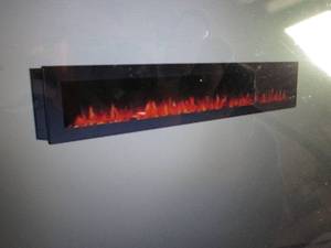 lot 227 image: GMHome 60 Inches Wall Mounted Elect...