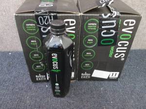 lot 235 image: 12- 16.9 oz Bottles Evocus Black Al...