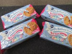 lot 243 image: 4- 9.53 oz Pks Pillsbury Funfetti S...