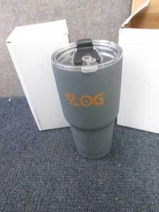 lot 258 image: 2 each Slog Coffee Mug Tumbler 30 O...