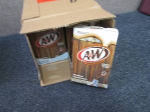 lot 254 image: 6- 12 pks A&W Sugar Free On the Go ...