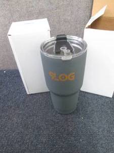 lot 260 image: 2 each Slog Coffee Mug Tumbler 30 O...