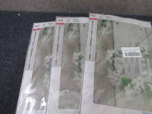 lot 263 image: 3 Welcome Diamond Painting Kits...