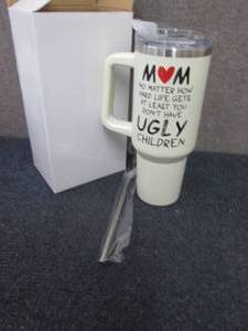 lot 269 image: 40 oz Mom Coffee MugInsulated Tumb...