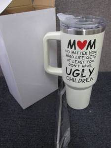 lot 271 image: 40 oz Mom Coffee MugInsulated Tumb...