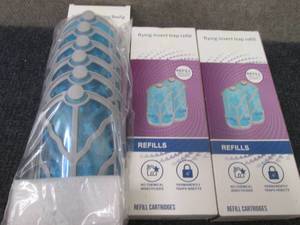 lot 277 image: 3- 6pks Insect Trap Refill Kit Attr...