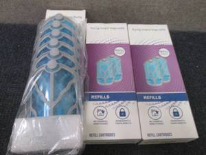lot 279 image: 3- 6pks Insect Trap Refill Kit Attr...