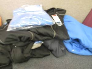 lot 288 image: Stack of New Pre-Branded Clothing, ...