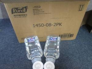 lot 306 image: Case of 8- 2pks of 450 ml Purell Ad...