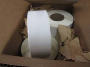lot 326 image: Label Cerner Direct Thermal Paper P...