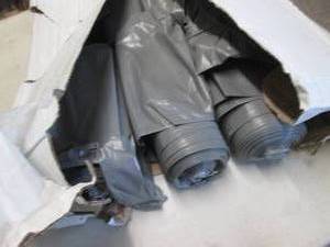 lot 344 image: Open Case 44 Gallon 37x50 inch Tras...
