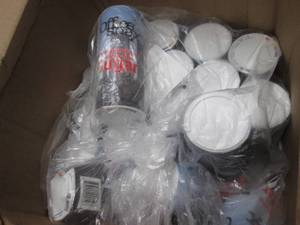 lot 361 image: Box of 20 ox Canisters Office Snax ...