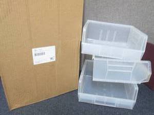 lot 408 image: Case of 6 Storage Bins Health Care ...