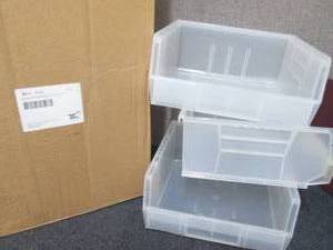 lot 410 image: Case of 6 Storage Bins Health Care ...