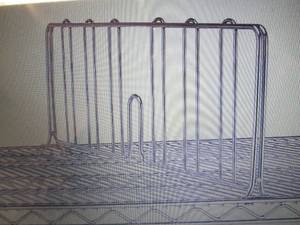 lot 441 image: Metro DD18C - Shelf Divider 8 H x 1...