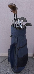 lot 18 image: Vintage Clean MacGregor Jack Nicklaus Golden Bear Master Golf Set Etc.