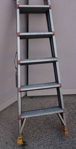 lot 17 image: Velocity Switchblade Double-Sided Stepladder