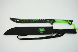 lot 128 image: Unique Swords Knives Machetes Knife Sets for the Collector Hunter.