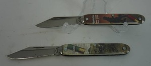 lot 159 image: Unique Swords Knives Machetes Knife Sets for the Collector Hunter...Remington Shotgun Shell Advertising Pocket knives