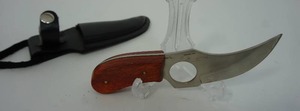 lot 164 image: Unique Swords Knives Machetes Knife Sets for the Collector Hunter...Fixed Short Skinner
