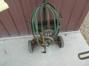 Fairbanks Acetylene Torch SetCart