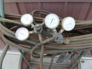 Smith Acetylene Torch With Cart