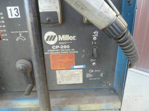 Miller CP200 Wire Feed Welder