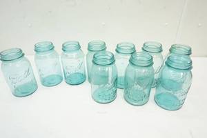 lot 1 image: mason canning jars