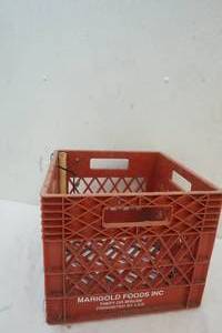 lot 140 image: Marigold Foods Inc. Milk Crate