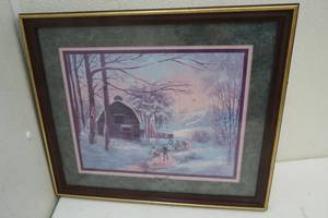 lot 144 image: Picture of Winter 18x15